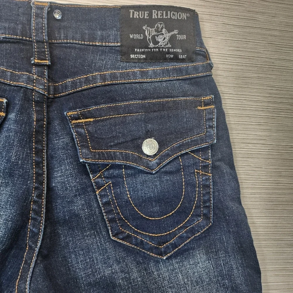 True Religion GENO Relaxed Slim Dark Wash Jeans | Men's @25 Size 30 /31